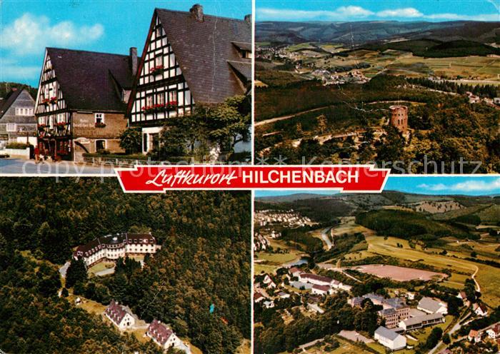 Hilchenbach Hotel Deutscher Hof Ruine-Ginsburg Richard-Martin-Heim Schulzentrum