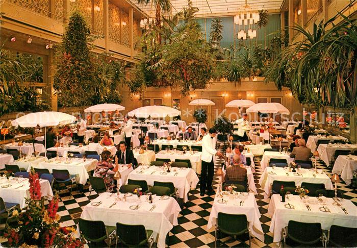 Amsterdam Niederlande Grand-Hotel-Krasnapolsky Wintergarten-Restaurant
