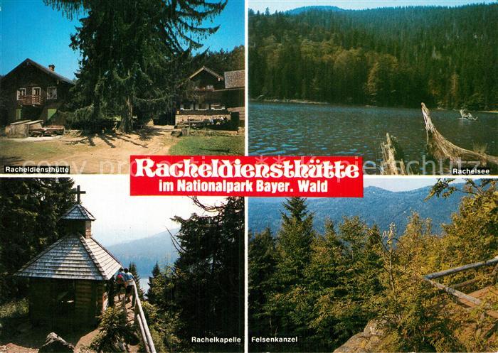 Spiegelau Racheldiensth?tte Rachelsee Kapelle Felsenkanzel