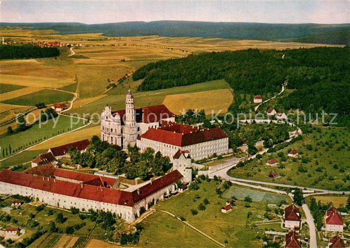 Neresheim Fliegeraufnahme Benediktinerkloster