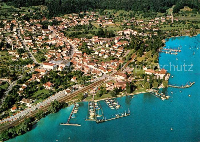 Ludwigshafen Bodensee Fliegeraufnahme Hafen