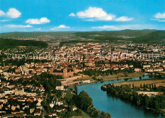 Aschaffenburg Main Fliegeraufnahme