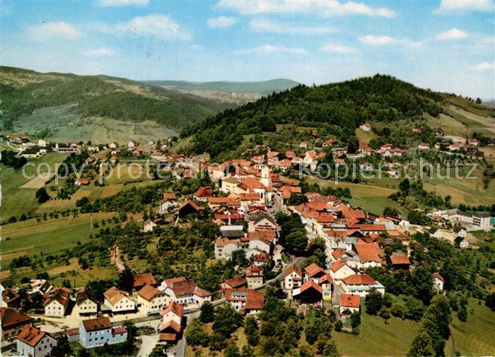 Schoenberg Bayerischer Wald Fliegeraufnahme