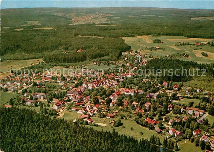 Koenigsfeld Schwarzwald Fliegeraufnahme