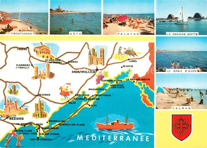 Détails Sur 12959512 Sete Herault Frontignan Palavas La Grande Motte Le Grau Dagde Valras S