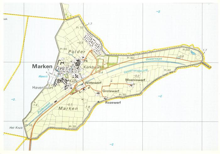Marken Lageplan