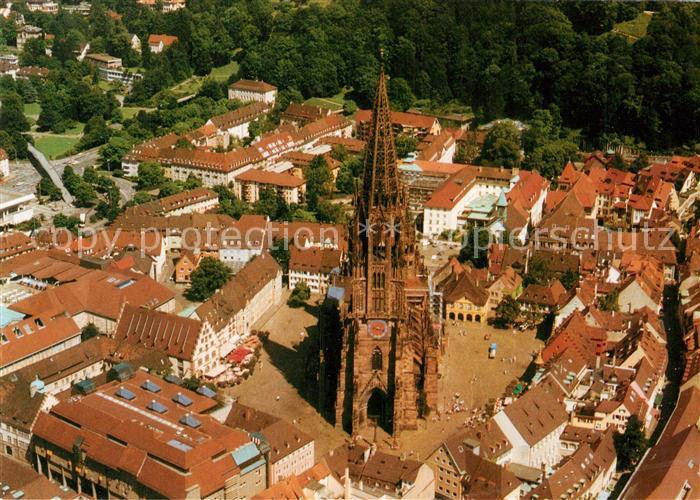 Freiburg Breisgau Fliegeraufnahme Muenster