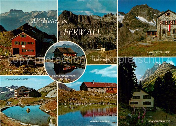 Ferwall Schruns Montafon Pettnau AV-Huetten