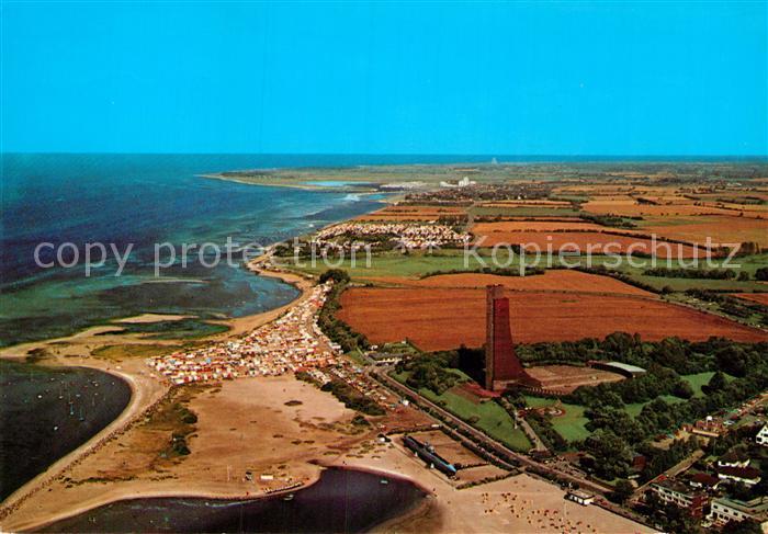 KIEL  CITY Fliegeraufnahme Marineehrenmal Laboio Strand Camping