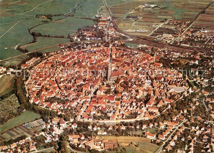 Noerdlingen Fliegeraufnahme