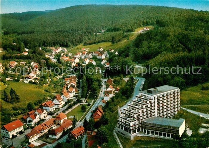 Bad Grund Fliegeraufnahme Appart Hotel Eichelberg