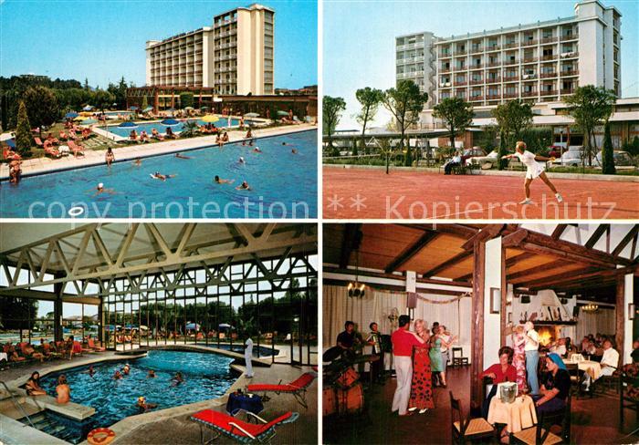 Montegrotto Terme Hotel Terme antoniano Schwimmbad Tennis Tanz