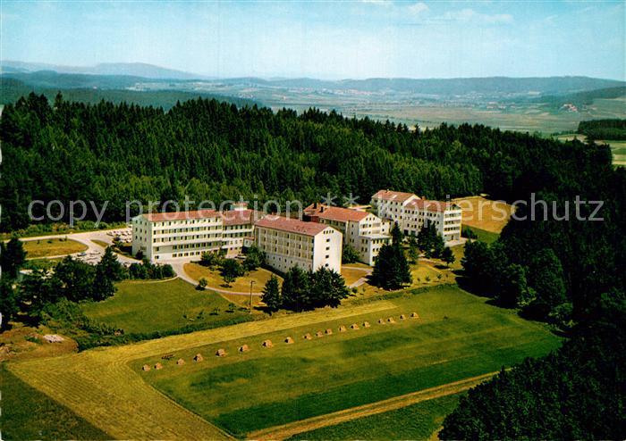 Cham Oberpfalz Fliegeraufnahme Bayerwaldsanatorium Windfischbergerdorf