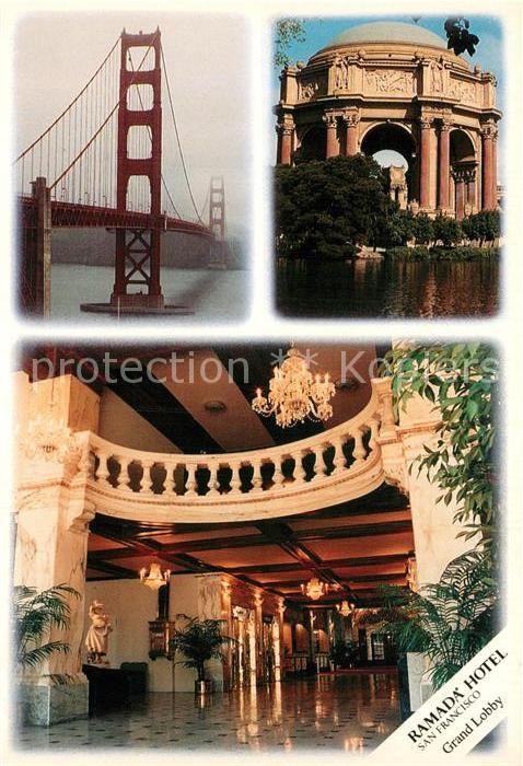 San Francisco California Ramada Hotel Bruecke City-Hall Financial District