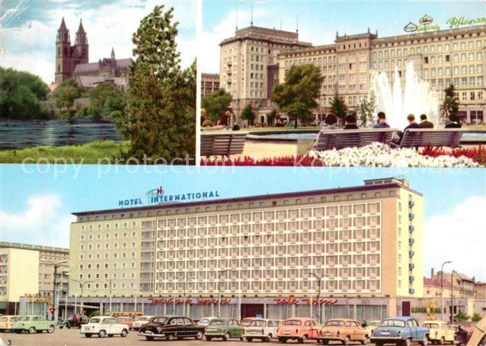 MAGDEBURG  CITY Dom Wilhelm Pieck Allee Hotel-International