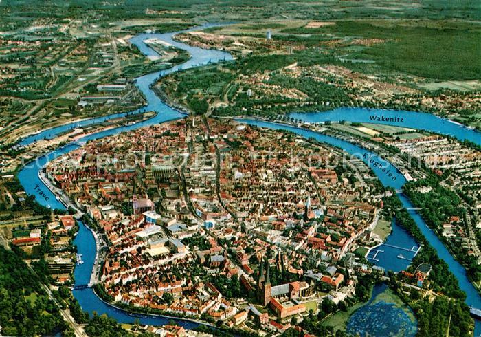 Luebeck Fliegeraufnahme