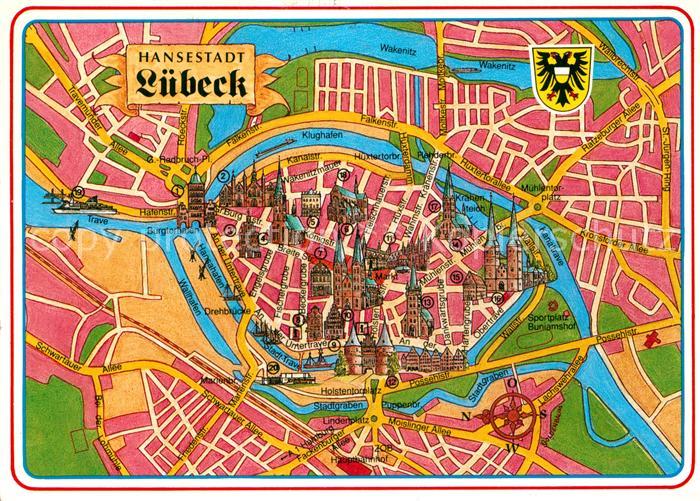 Luebeck Lageplan