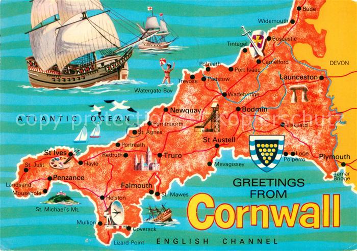 Cornwall Torpoint Lageplan