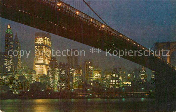 New York City Brooklyn Bridge