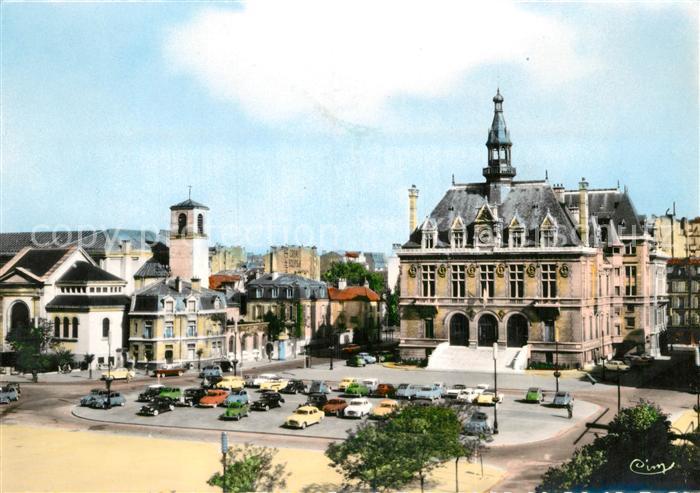 Vincennes Mairie et Eglise