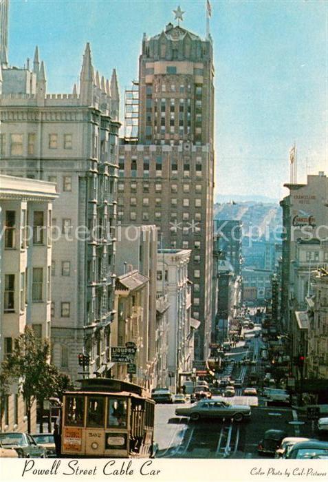 San Francisco California Powell Street Cable Car