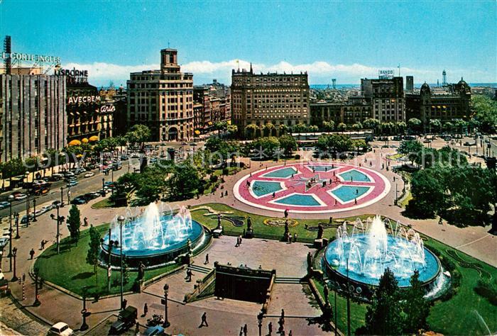 Barcelona Cataluna Plaza de Cataluna