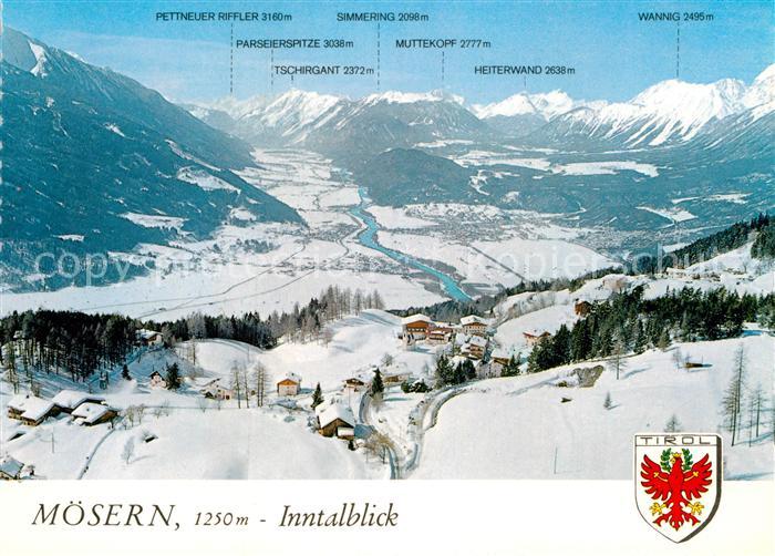 Moesern Fliegeraufnahme Pettneuer Riffler Simmering Mutterkopf