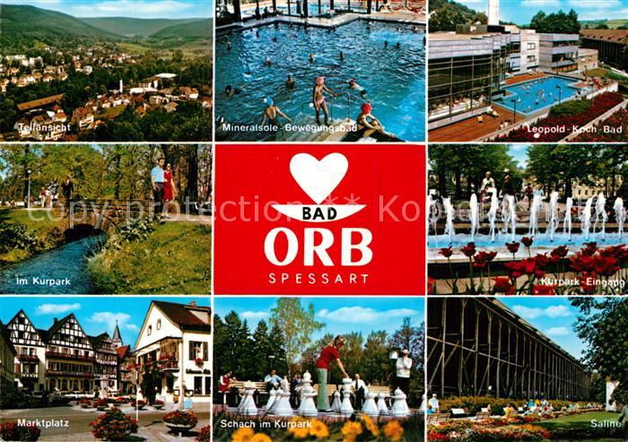Bad Orb Marktplatz Saline Leopold-Koch-Bad