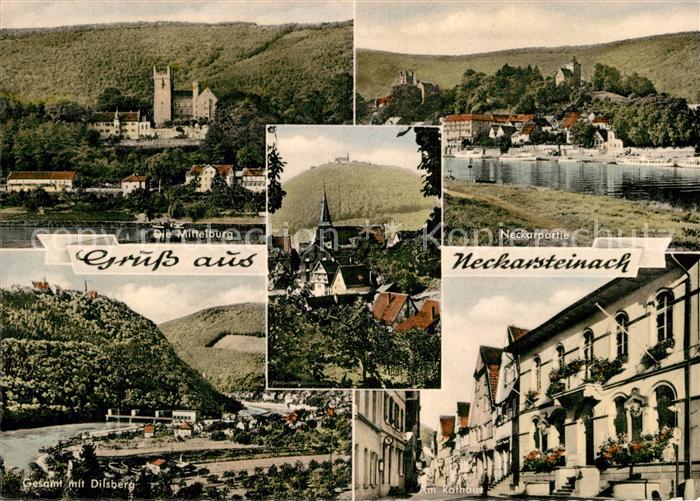 Neckarsteinach Mittelburg Dilsberg Rathaus