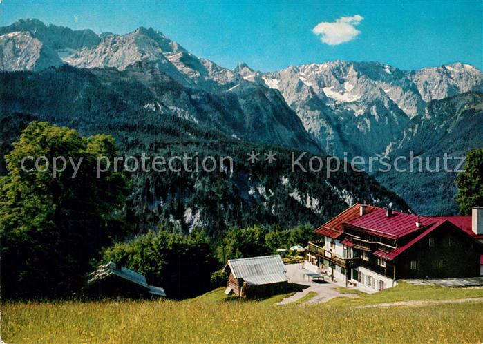 GARMISCH-PARTENKIRCHEN Bayern Berggasthof Eckbauer
