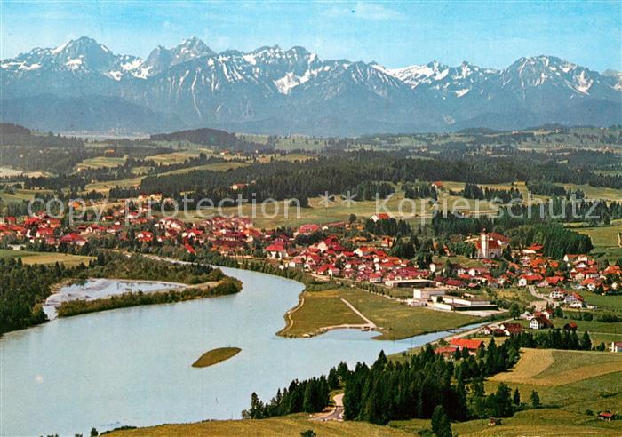 Lechbruck See Fliegeraufnahme