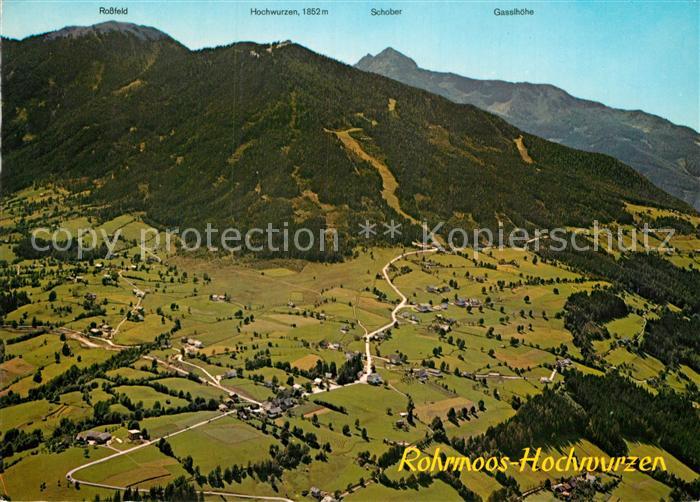 Rohrmoos Schladming Hochwurzen Fliegeraufnahme Schober Rossfeld