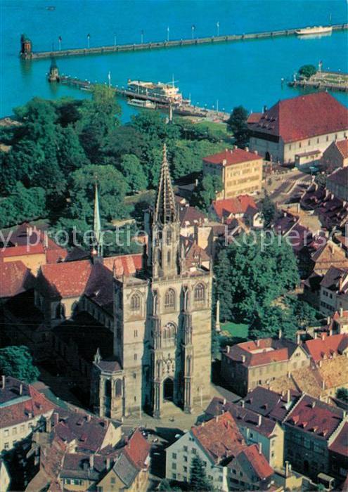 Konstanz Bodensee Basilika Fliegeraufnahme