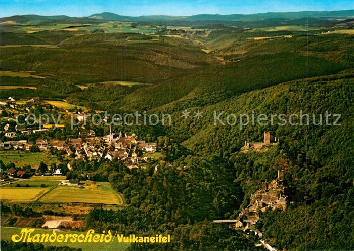 Manderscheid Eifel Fliegeraufnahme