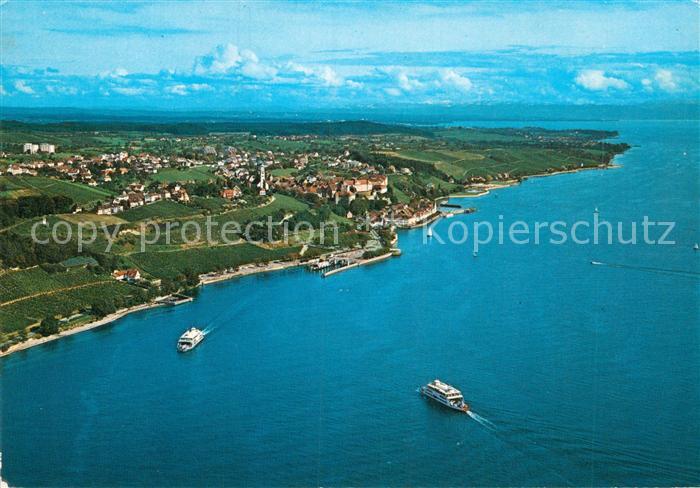Meersburg Bodensee Fliegeraufnahme