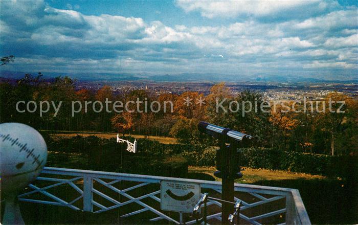 Charlottesville Virginia Monticello Home of Thomas Jefferson view from North Ter