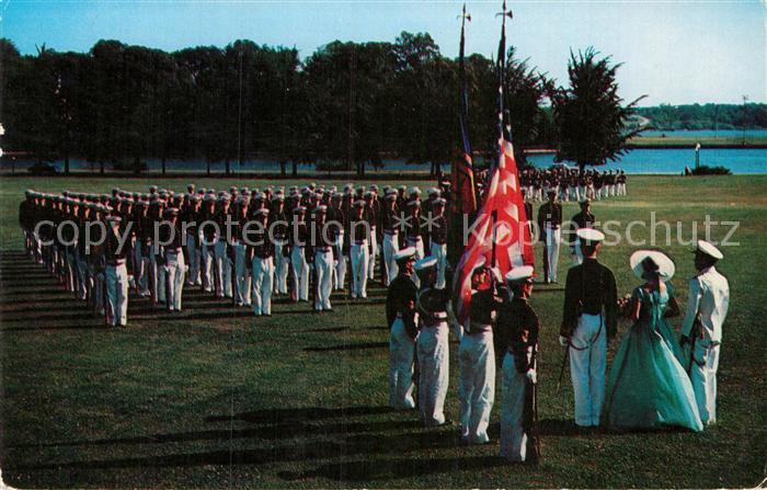 Baltimore Maryland United States Naval Academy Color Girl Ceremonie