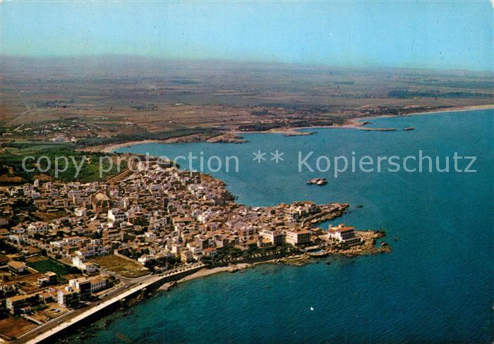 La Escala Costa Brava Vista aerea