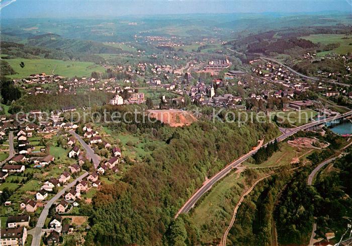 Wiehl Oberbergischer Kreis Luftkurort Fliegeraufnahme