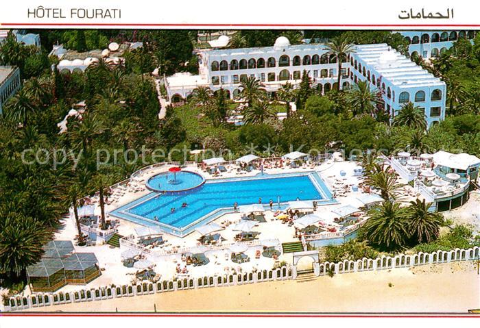 Hammamet Hotel Fourati Swimming Pool Fliegeraufnahme