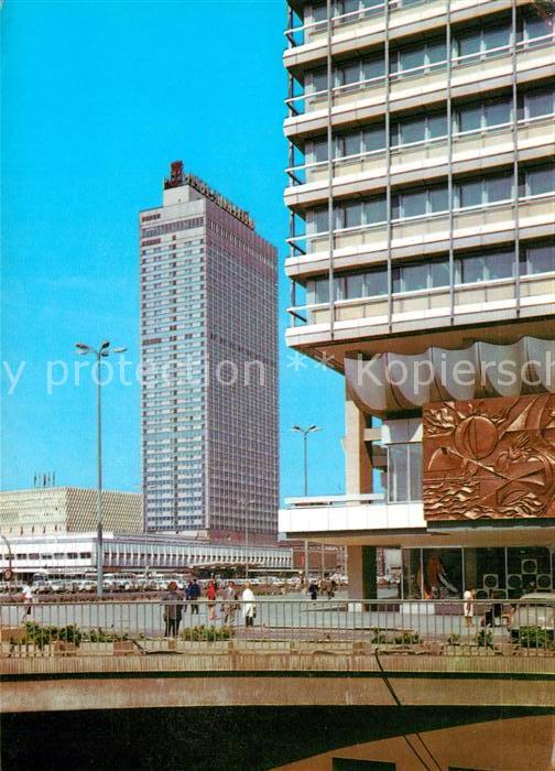 BERLIN  CITY Interhotel Stadt Berlin Hauptstadt der DDR