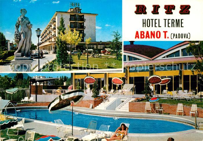 Abano Terme Hotel Ritz Terme Swimming Pool Statue
