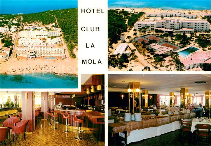 Formentera Hotel Club La Mola Bar Restaurant Fliegeraufnahme