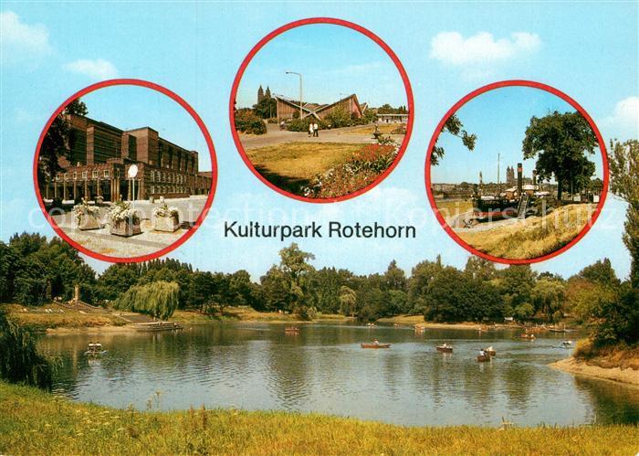 MAGDEBURG CITY Adolf Mittag See Stadthalle Hyparschale Seitenradschleppdampfer