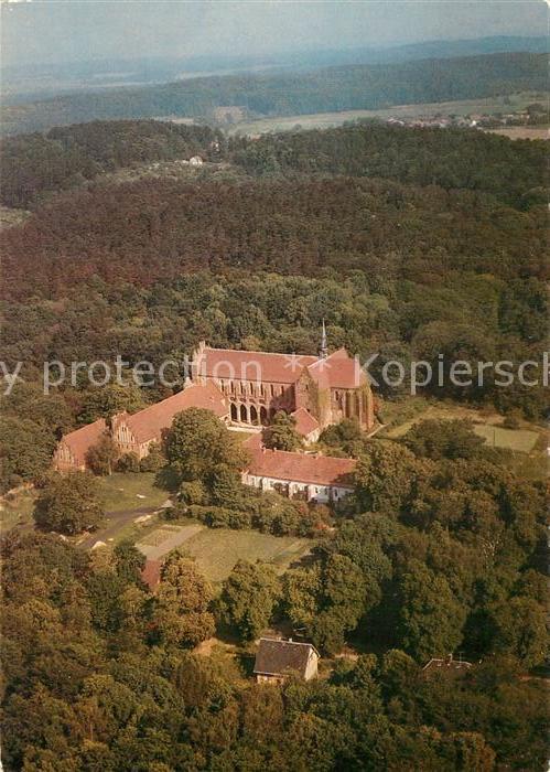 Chorin Kloster Luftbildserie der Interflug