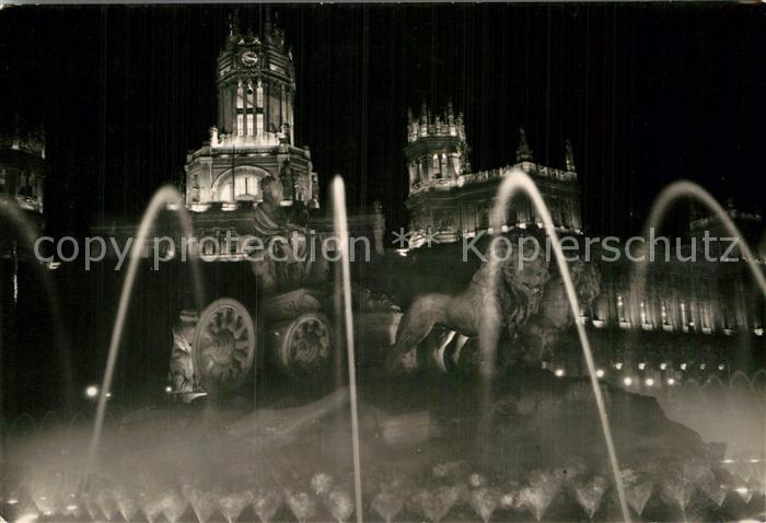 Madrid Spain Fuente de la Cibeles y de Correos