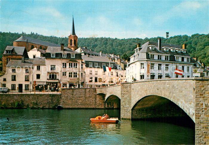 Bouillon Wallonne Semois Bruecke