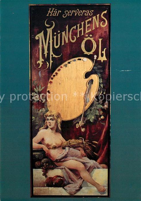Stockholm The Munich Brewery 1857 - 1971 Brauerei Repro