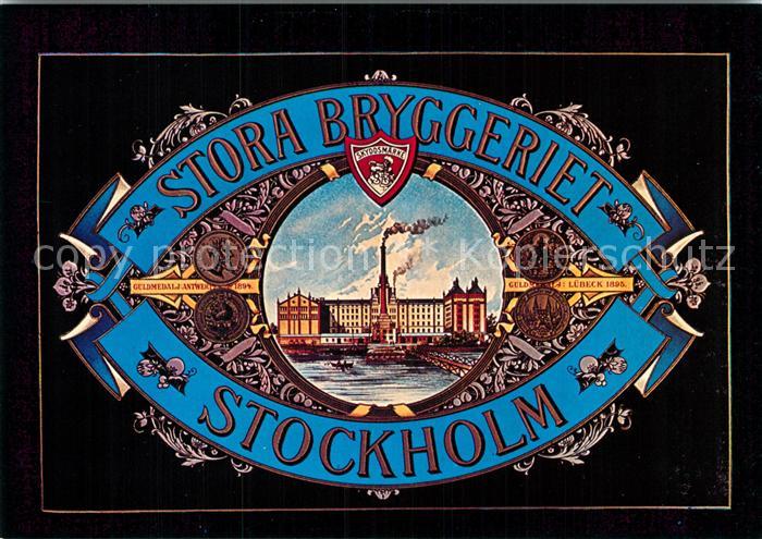 Stockholm The Grand Brewery 1891 - 1910 Brauerei Repro