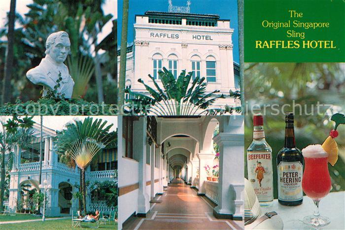 Singapore Raffles Hotel Bueste Beefeter Gin Peter Heeringn Drink